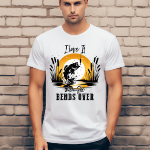 Camiseta Eu adoro quando ela se inclina 