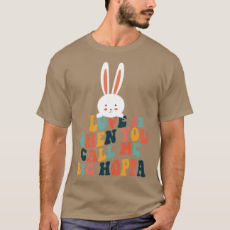Camiseta Eu Adoro Quando Me Chamo Grande Hoppa Bunny Eas