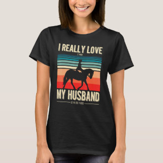 Camiseta Eu Adoro Quando Meu Marido Me Deixa Montar Um Cava