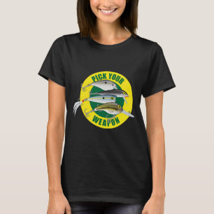 Camiseta Eu Adoro Quando Minha Esposa Me Deixa Ir Pescar