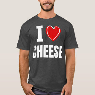 Camiseta Eu Adoro Queijo 791132