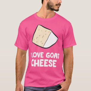 Camiseta Eu Adoro Queijo De Cabra