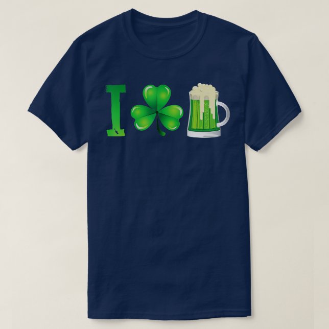 Camiseta Eu Adoro Rua De Cerveja (Frente do Design)
