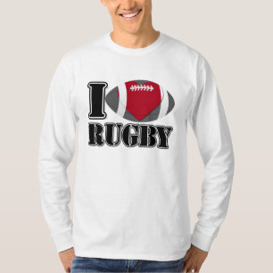 Camiseta Eu adoro Rugby T-Shirt