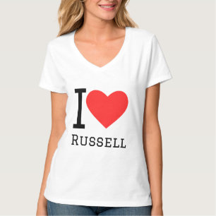 Camiseta Eu adoro Russell