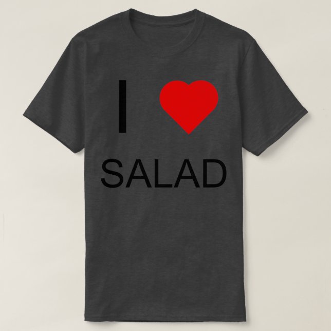 Camiseta Eu Adoro Salad (Frente do Design)