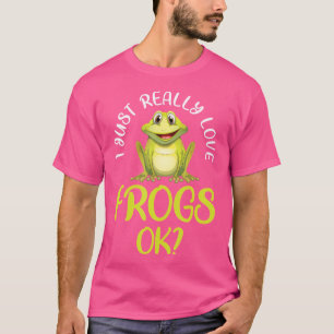 Camiseta Eu Adoro Sapos Ok Sapo