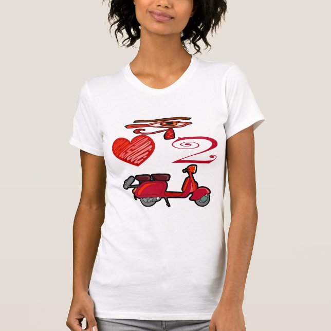 Camiseta Eu Adoro Scoot (Frente)