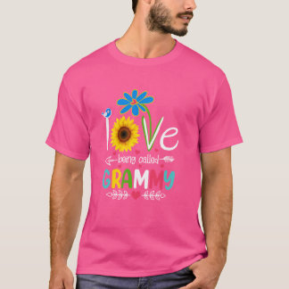Camiseta Eu Adoro Ser Chamada De Grammy Engraçado Mãe De Gi