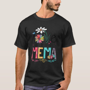 Camiseta Eu Adoro Ser Chamada De Mema Sunflower
