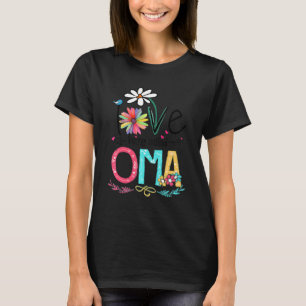 Camiseta Eu Adoro Ser Chamada De Oma Sunflower