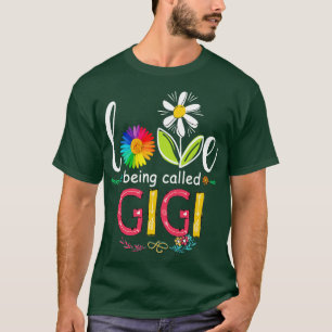 Camiseta Eu Adoro Ser Chamado Gigi Sunflower