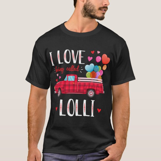 Camiseta Eu Adoro Ser Chamado Lolli Dia de os namorados Cam (Frente)