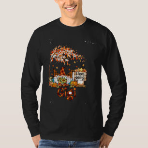 Camiseta Eu Adoro Ser Gigi Gnomos Pumpkin Cair Sai Autum