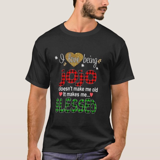 Camiseta Eu Adoro Ser Jojo Christmas Caro (Frente)