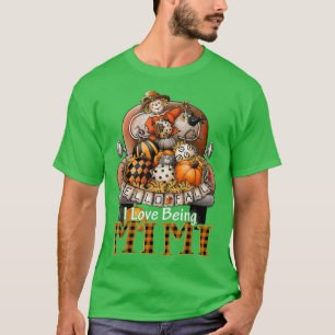Camiseta Eu Adoro Ser Mimi Farmer Xadrez Caminhão Pumpkins 
