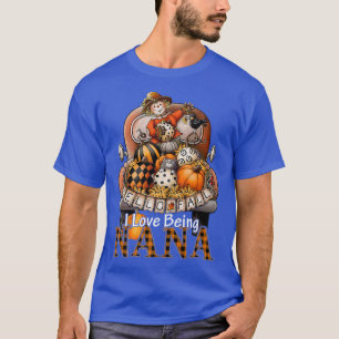 Camiseta Eu Adoro Ser Nana Xadrez Farmer De Caminhões Pumpk
