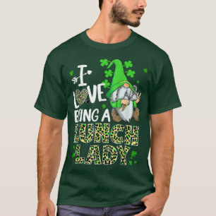 Camiseta Eu Adoro Ser Um Almoço Lady Gnomo, Rua De Almoçar