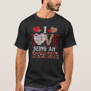 Camiseta Eu Adoro Ser Um Diretor De Xadrez Vermelha