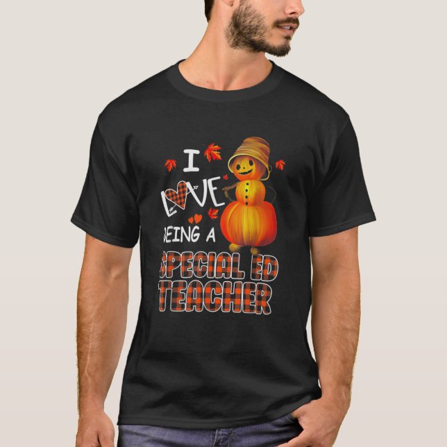 Camiseta Eu Adoro Ser Um Professor Especial De Educação Pum (Frente)