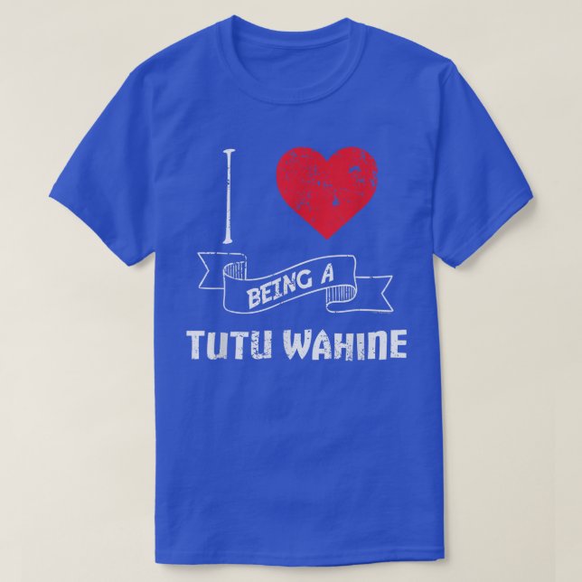 Camiseta Eu Adoro Ser Um Tutu Wahine Vovó Havaiana T (Frente do Design)