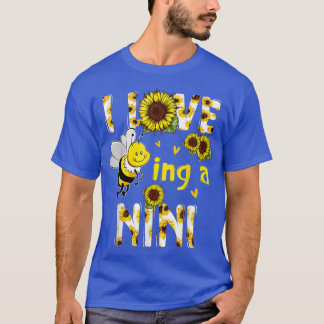 Camiseta Eu Adoro Ser Uma Abelha Nini Girassol, Dia de as m
