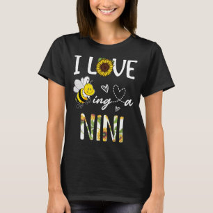 Camiseta Eu Adoro Ser Uma Abelha Nini Girassol, Dia de as m