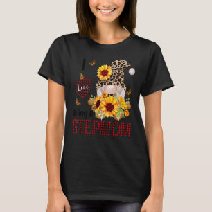 Camiseta Eu Adoro Ser Uma Madrasta Caiu No Gnomo Autumn Gra