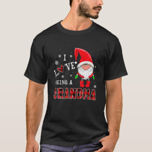 Camiseta Eu Adoro Ser Uma Vovó Gnomos Um Pijama Engraçado