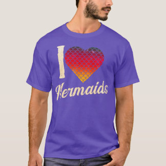 Camiseta Eu adoro sereias3