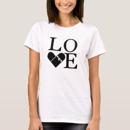 Camiseta Eu adoro Skateboard T-Shirt