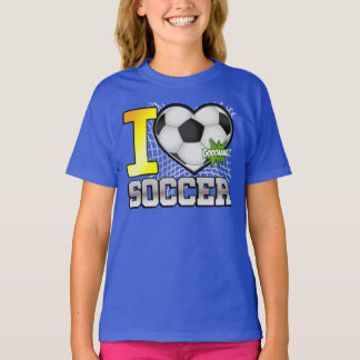 Camiseta Eu adoro SOCCER T-Shirt