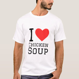 Camiseta Eu adoro sopa de galinha