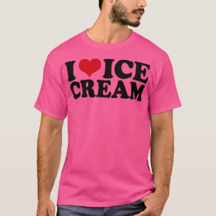 Camiseta Eu adoro Sorvete