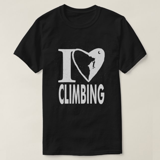 Camiseta Eu adoro Subir (Frente do Design)