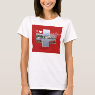 Camiseta Eu adoro Suiça