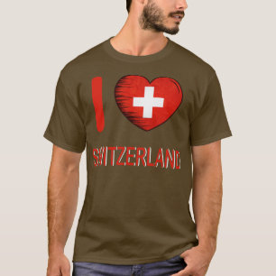 Camiseta Eu Adoro Suiça Minha Casa Meu País 9