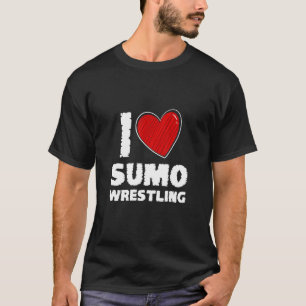 Camiseta Eu Adoro Sumo Luta Corpo Contato Esporte Sumo