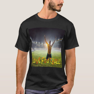 Camiseta Eu adoro "t shirt" de futebol americano