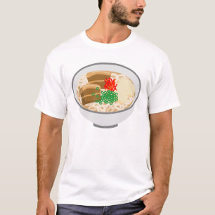 Camiseta Eu adoro T-Shirt sóbria (Comida Japonesa / Okinaw