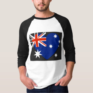Camiseta Eu adoro T-shirts da Austrália