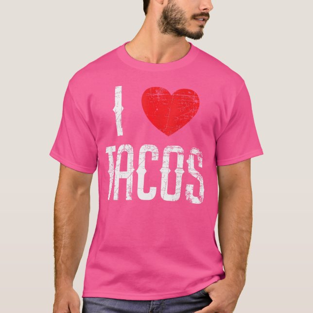 Camiseta Eu Adoro Tacos (Frente)