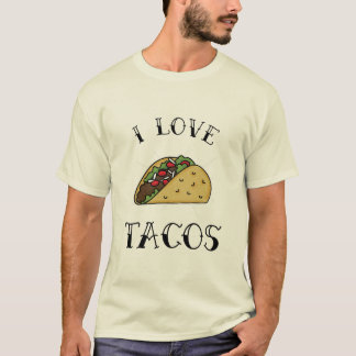 Camiseta Eu adoro Tacos