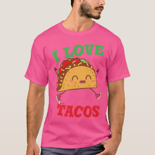 Camiseta Eu adoro tacos