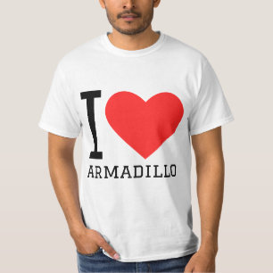 Camiseta Eu adoro tatu