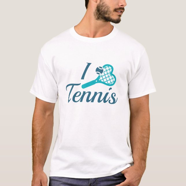 Camiseta Eu adoro Tênis (Frente)