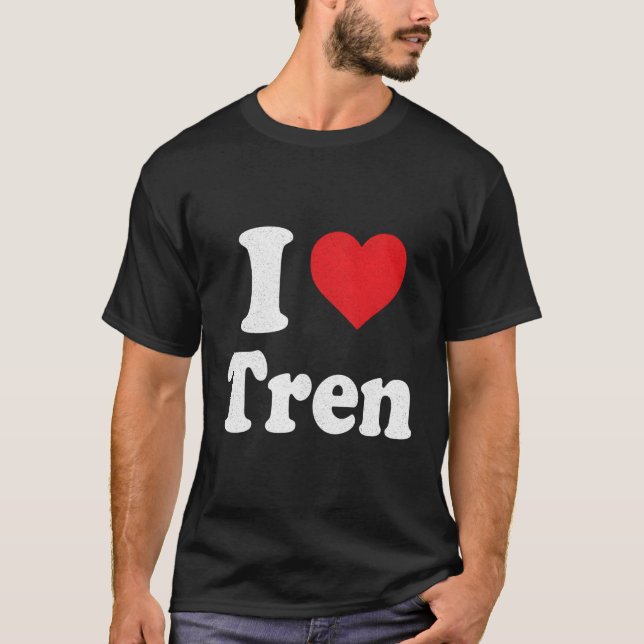 Camiseta Eu Adoro Tren Distante (Frente)