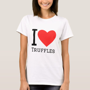 Camiseta Eu adoro trufas