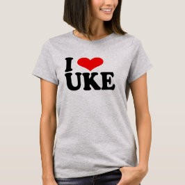 Camiseta Eu Adoro Ukulele T Shirt