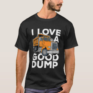 Camiseta Eu adoro um bom motorista de caminhão